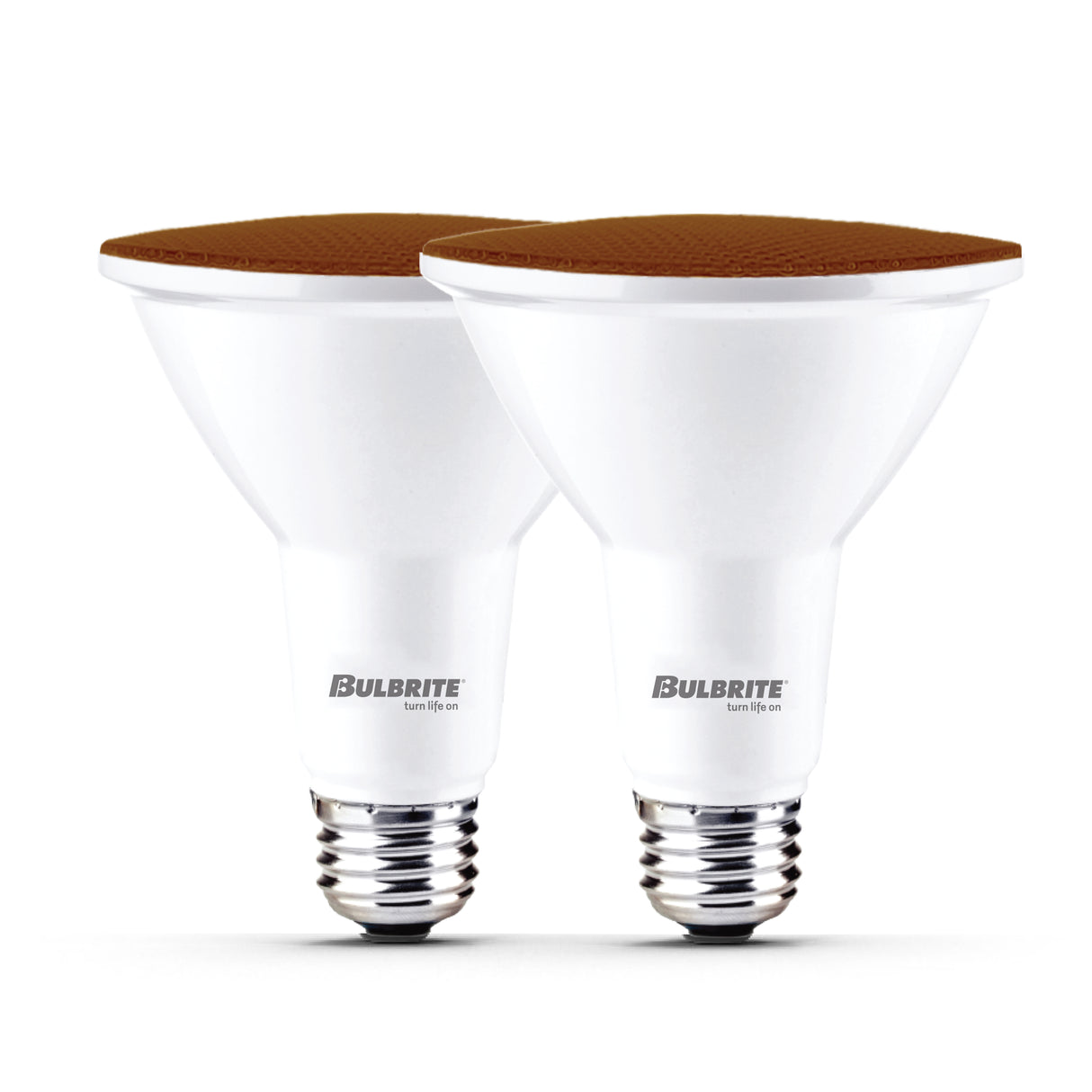 Bulbrite 861907 90-Watt Equivalent, Amber Color PAR38 Weatherproof Outdoor E26 Medium Base Flood LED Light Bulb