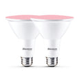 Bulbrite 861910 90-Watt Equivalent, Pink Color PAR38 Weatherproof Outdoor E26 Medium Base Flood LED Light Bulb