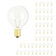 Bulbrite 861953 10W Incandescent G12 Light Bulb 2700K Dimmable E12 50 Lumens 130V 50PK