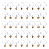 Bulbrite 861956 25W Incandescent G16.5 Light Bulb 2700K Dimmable E26 220 Lumens 125V 40PK