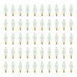 Bulbrite 861985 25W Incandescent B8 Light Bulb 2700K Dimmable E12 220 Lumens 120V 50PK