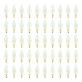 Bulbrite 861988 25W Incandescent Ca8 Light Bulb 2700K Dimmable E12 220 Lumens 120V 50PK