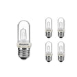 Bulbrite 861995 150W Halogen T8 Light Bulb 2900K Dimmable E26 2200 Lumens 120V 5PK