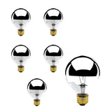 Bulbrite 862024 100W Incandescent G25 Light Bulb 2700K Dimmable E26 900 Lumens 120V 6PK