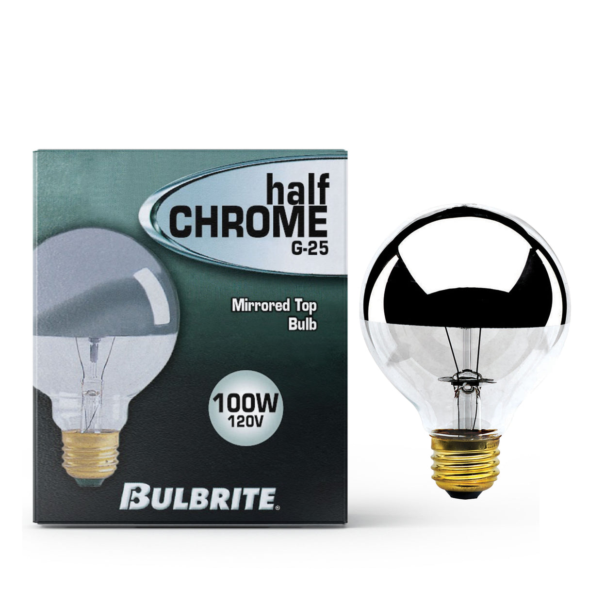 Bulbrite 862024 100W Incandescent G25 Light Bulb 2700K Dimmable E26 900 Lumens 120V 6PK