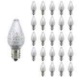 Bulbrite 862028 0.6W LED C7 CLEAR E12 120V-25PK