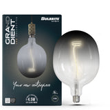 Bulbrite 862112 Bulbrite LED Filament Pack of (2) 4.5 Watt Dimmable C53 Light Bulb with Clear/Smoke Glass Finish and Medium (E26) Base - 3000K (Soft White Light), 200 Lumens