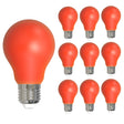 Bulbrite 862312 25-Watt Equivalent Ceramic Red Color A19 Weatherproof Outdoor E26 Medium Base Flood LED Light Bulb