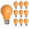 Bulbrite 862313 25-Watt Equivalent Ceramic Amber Color A19 Weatherproof Outdoor E26 Medium Base LED Light Bulb