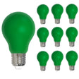 Bulbrite 862315 25-Watt Equivalent Ceramic Green Color A19 Weatherproof Outdoor E26 Medium Base LED Light Bulb