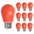 Bulbrite 862318 25-Watt Equivalent Ceramic Red Color S14 Weatherproof Outdoor E26 Medium Base 
LED Light Bulb