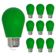 Bulbrite 862321 25-Watt Equivalent Ceramic Green Color S14 Weatherproof Outdoor E26 Medium Base 
LED Light Bulb