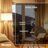 Bulbrite 862741 Bulbrite LED Filament Pack of (4) 5/9/14 Watt Non-Dimmable A21 Omni-Directional Light Bulbs with Frost Finish and Medium (E26) Base - 3000K (Soft White Light), 450/800/1600 Lumens