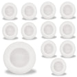 Bulbrite 862899 14W LED 7" ROUND DISC LIGHT 3000K WHITE ALUMINUM WITH PIGTAIL-12PK