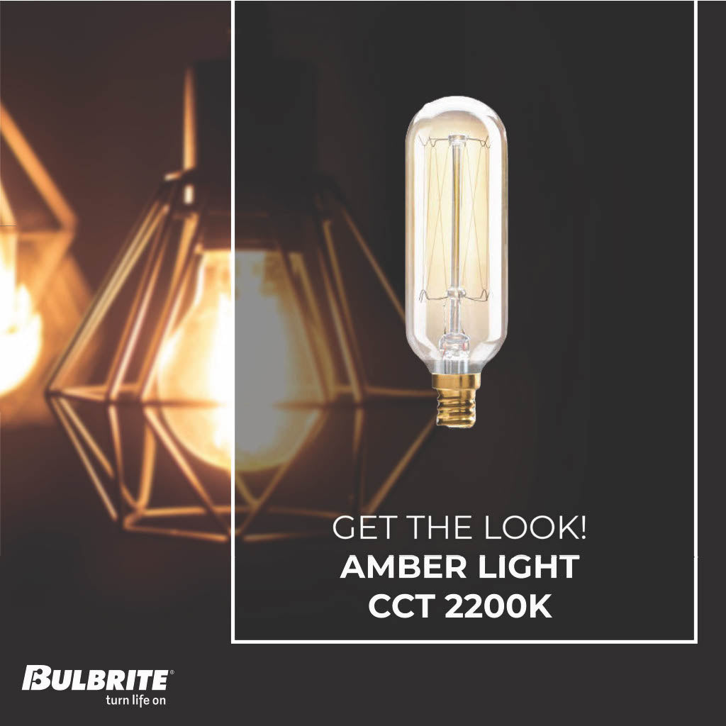 Bulbrite 862906 Bulbrite Pack of (6) 40 Watt Dimmable Antique Nostalgic Thread Filament T8 Candelabra (E12) Incandescent Bulb