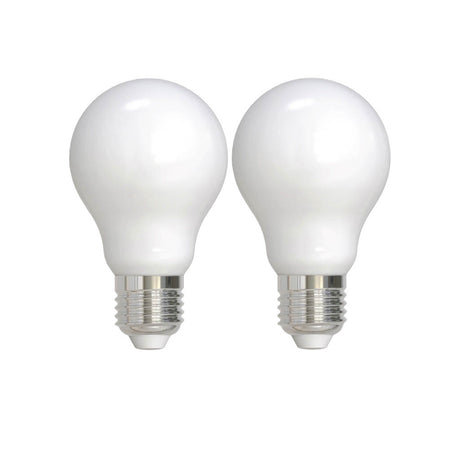 Bulbrite 862988 4.5/7/11W (40/60/75W Equiv.) Warm White (2700K) A19 E26 Base 3-Way LED Light Bulb-2PK