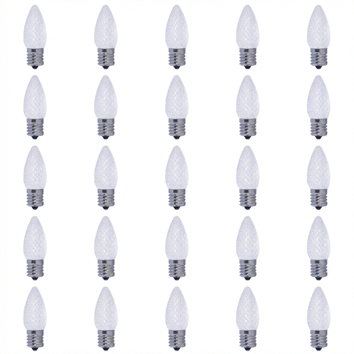 Bulbrite 863056 LED Filament 0.6 Watt C9 Light Bulb with a Clear Finish and a Intermediate E17 - 2700K (Warm White Light)  Lumens
