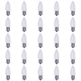 Bulbrite 863056 LED Filament 0.6 Watt C9 Light Bulb with a Clear Finish and a Intermediate E17 - 2700K (Warm White Light)  Lumens