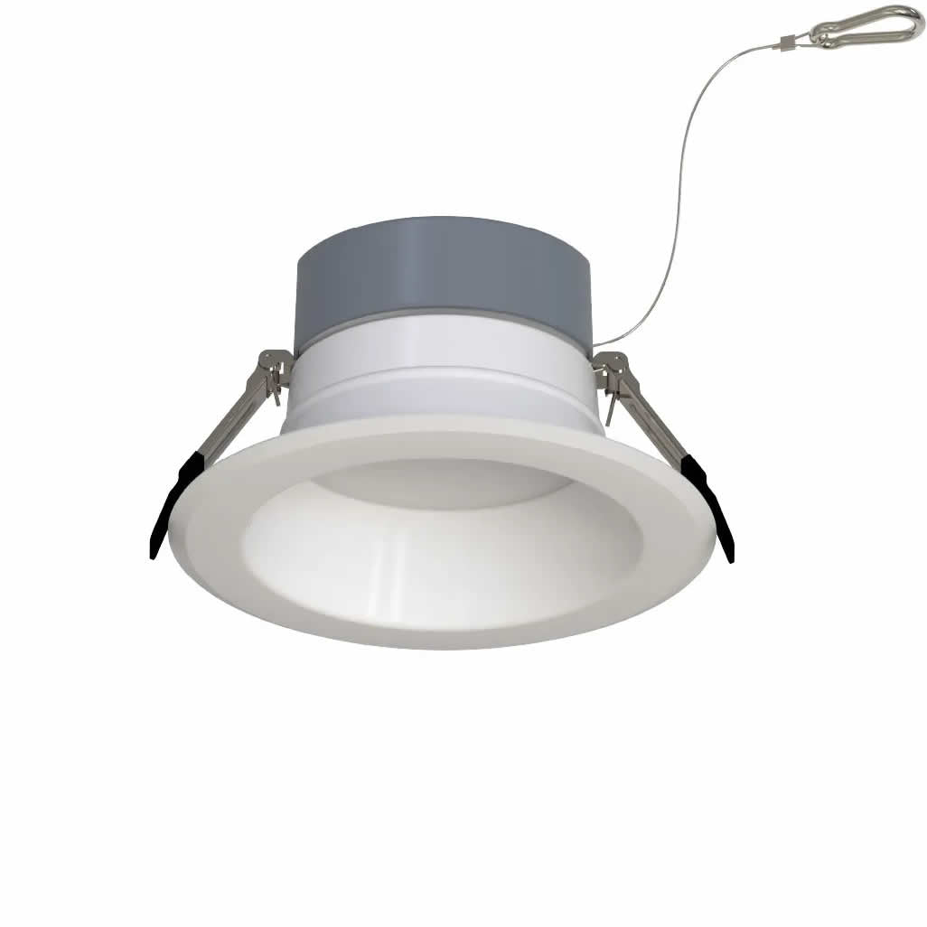 Halco 89211 CDL-6-LS-CS-WH-DDV 10W/17W/21W 6 Inch Commercial Downlight 27K/30K/35K/40K/50K 120-277V