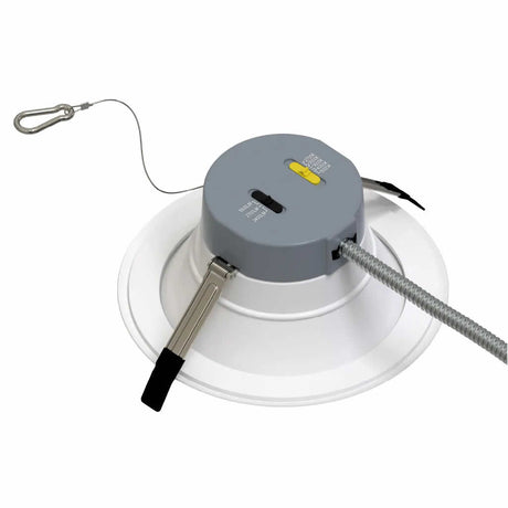 Halco 89212 CDL-8-LS-CS-WH-DDV 16W/24W/30W 8 Inch Commercial Downlight 27K/30K/35K/40K/50K 120-277V