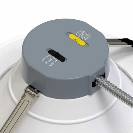 Halco 89213 CDL-10-LS-CS-WH-DDV 24W/30W/37W 10 Inch Commercial Downlight 27K/30K/35K/40K/50K 120-277V