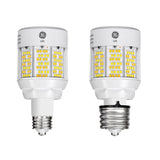 GE 93303384 LED/LC/ED17/7SC 21/35/45W LED Corn Cob Lamp 30K/40K/50K E26/EX39 Base 120-277V [3-Pack]