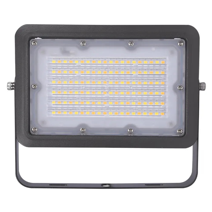 NaturaLED 9653 FXFDL30/77/CCT3/BZ-YK 30W LED Flood Light Bronze Finish + Photocell + Yoke Mount 30K/40K/50K 120-277V