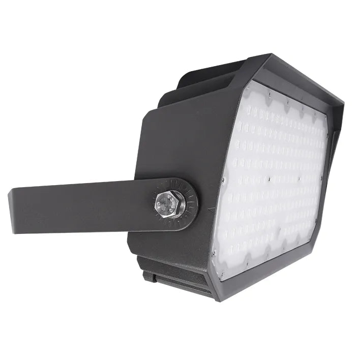 NaturaLED 9701 FDL150S/76/8C3/BZ-YK 100/130/150W LED Flood Light Bronze Finish + Photocell + Yoke Mount 30K/40K/50K 120-277V