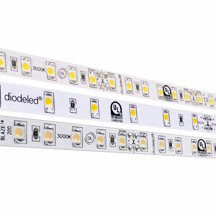 Diode LED DI-24V-BLBSC3-27-100 100ft Spool Blaze 300+ Lumen Per Foot LED Tape Light 2700K 24V DC