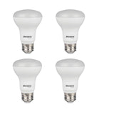 Bulbrite 862957 Bulbrite LED Filament 8 Watt Dimmable BR30 Light Bulb with Frost Glass Finish and Medium (E26) Base - 2700K (Warm White Light), 650 Lumens-4PK