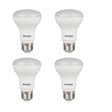 Bulbrite 862956 Bulbrite LED Filament 7 Watt Dimmable BR20 Light Bulb with Frost Glass Finish and Medium (E26) Base - 3000K (Soft White Light), 525 Lumens-4PK