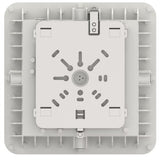 LEDone CP0031 LOC-10SQCP-MW(40/50/60/75)MCCT(30/40/50)-LV(White) 40/50/60/75W LED Square Canopy Light 3000K/4000K/5000K White Finish 120-277V