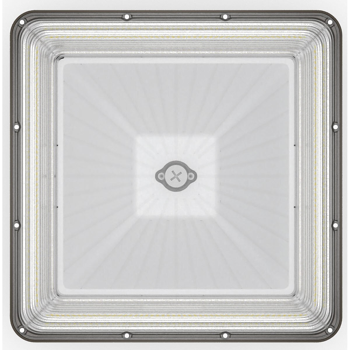 LEDone CP0037 LOC-LCP-MW100W3CCT 25/50/75/100W LED Square Canopy Light 3000K/4000K/5000K 120-277V