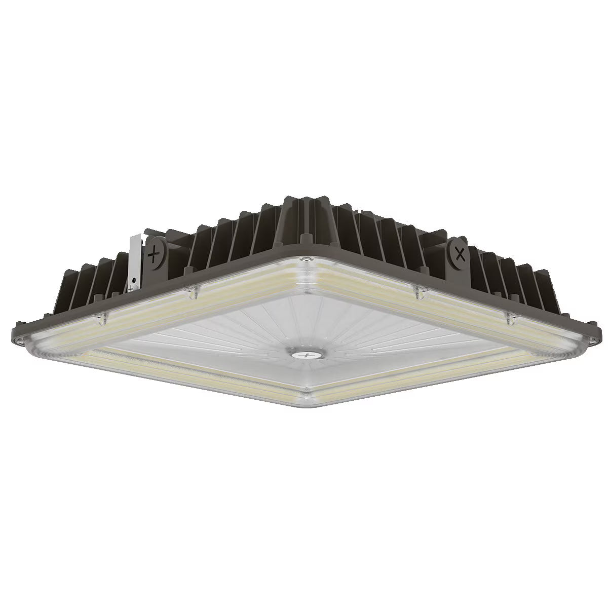 LEDone CP0037 LOC-LCP-MW100W3CCT 25/50/75/100W LED Square Canopy Light 3000K/4000K/5000K 120-277V