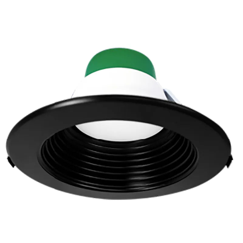 Westgate CRLE6-TRM-BK 6-Inch Snap-In Commercial Recessed Light Black Trim + Ring Set Only