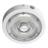 Westgate CXER-30-50W-MCTP-SR-WH 30W/40W/50W LED Round Garage Light White Finish Sensory Ready 30K/40K/50K 120-277V