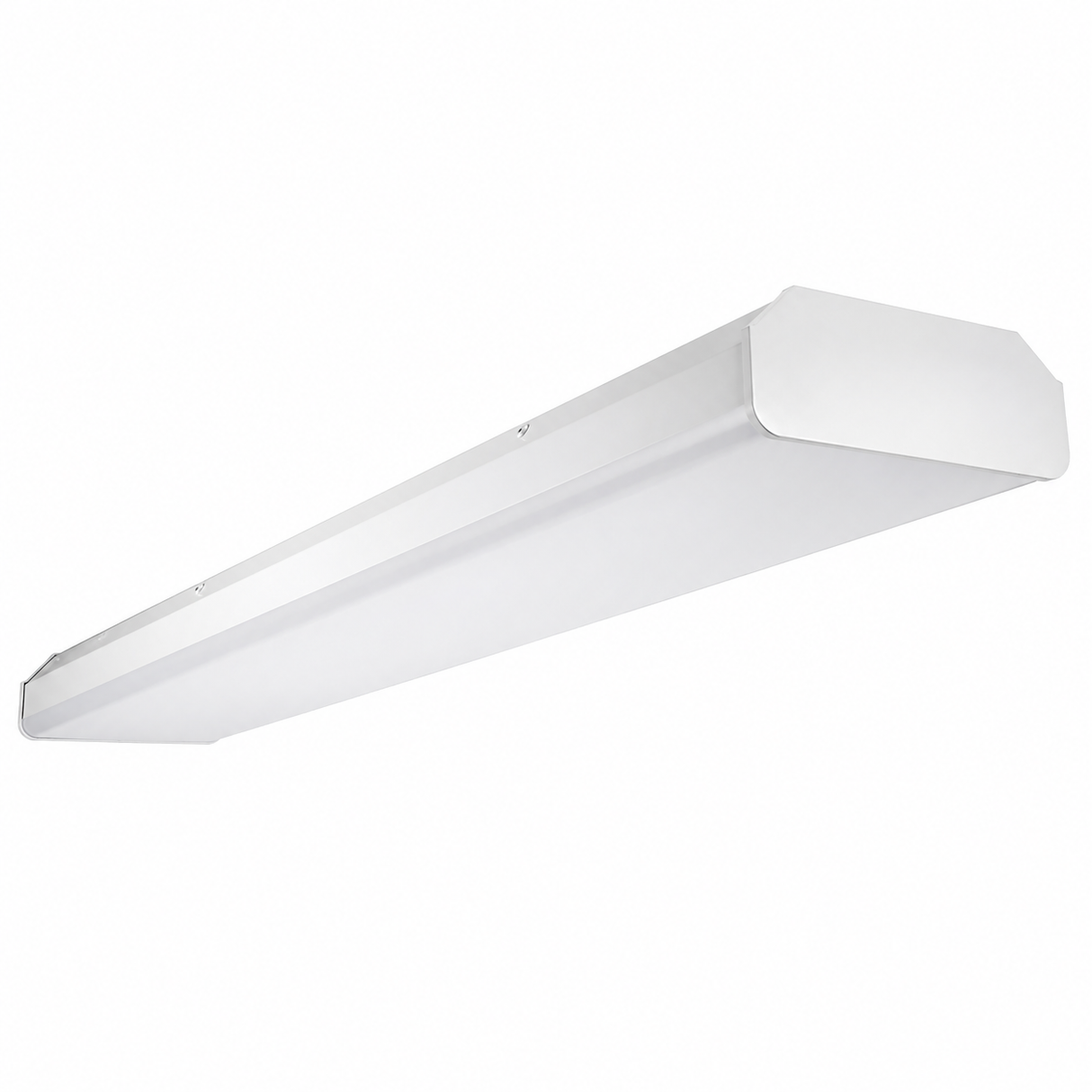 NaturaLED 9585 FXCWS44SW/48FR/8CCT3 22/28/34/44W 4ft LED Commercial Wrap Fixture 3500K/4000K/5000K 120-277V