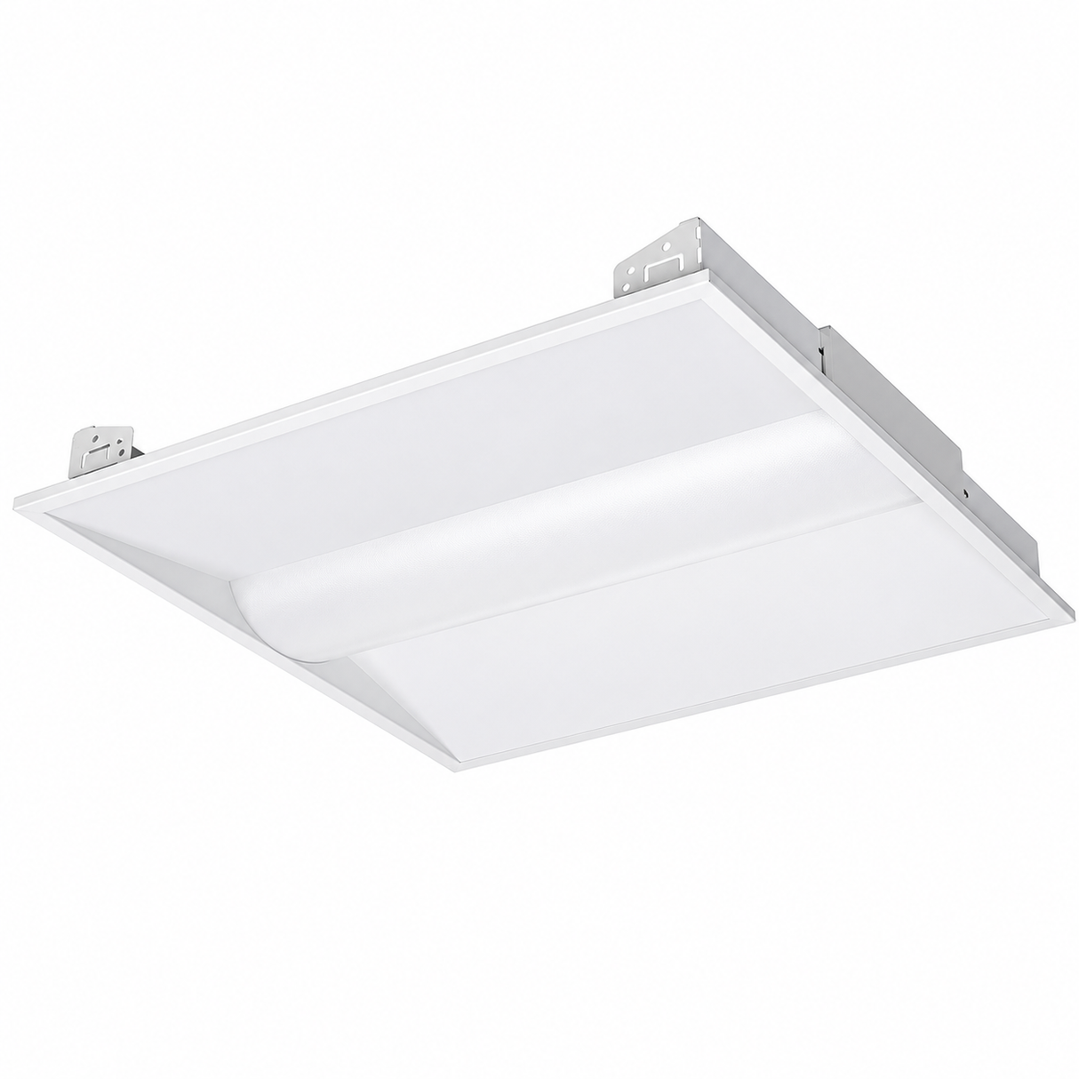 NaturaLED 9815 TF40S/2X2/8C3/TAA 20/30/40W 2x2ft LED Center Basket Troffer 3500K/4000K/5000K 120-277V