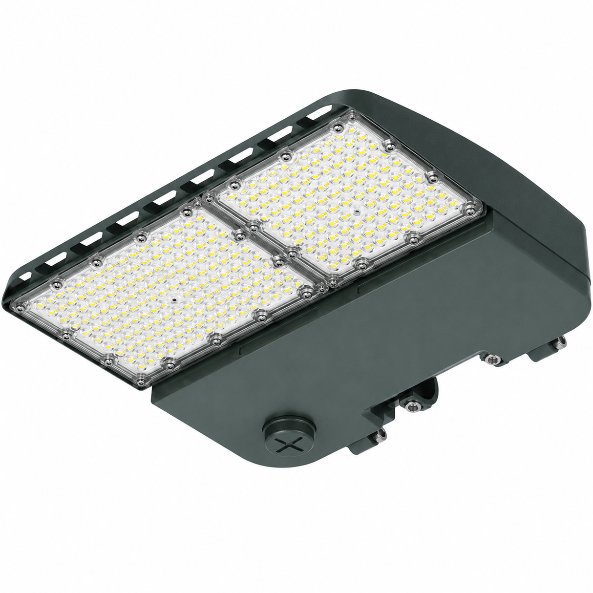 NaturaLED 5204 FXSCL150SW/8CCT3/GN/TT-Z10 90/120/150W LED Sport Court Tennis Area Light Green Finish 3000K/4000K/5000K 120-277V