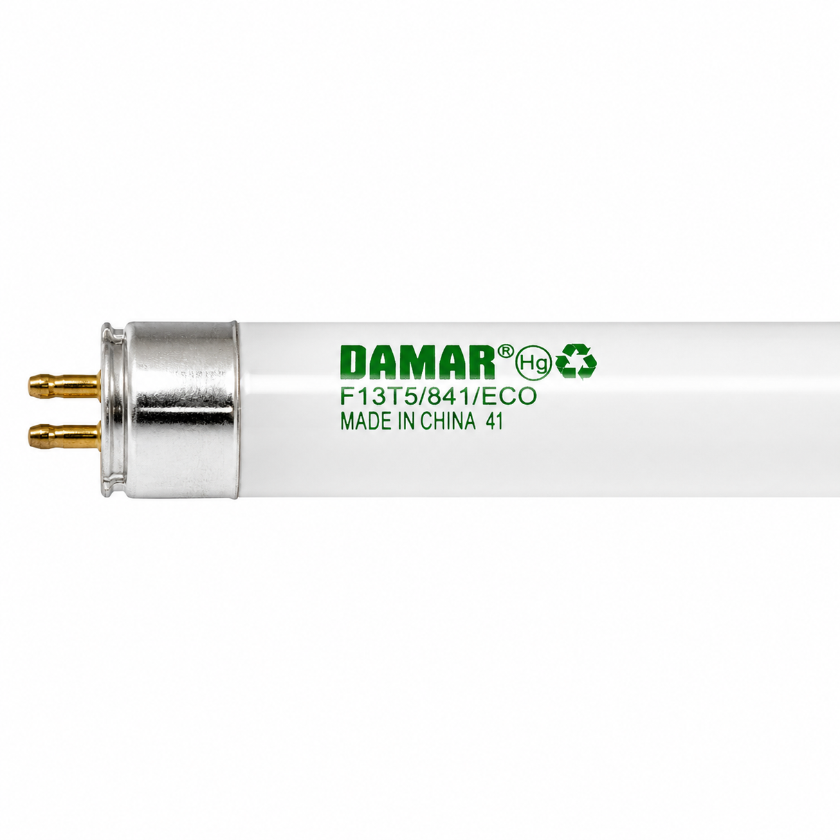 DAMAR 00004I F13T5/841/ECO 13W T5 Fluorescent Tube 4100K G5 Bi-Pin Base