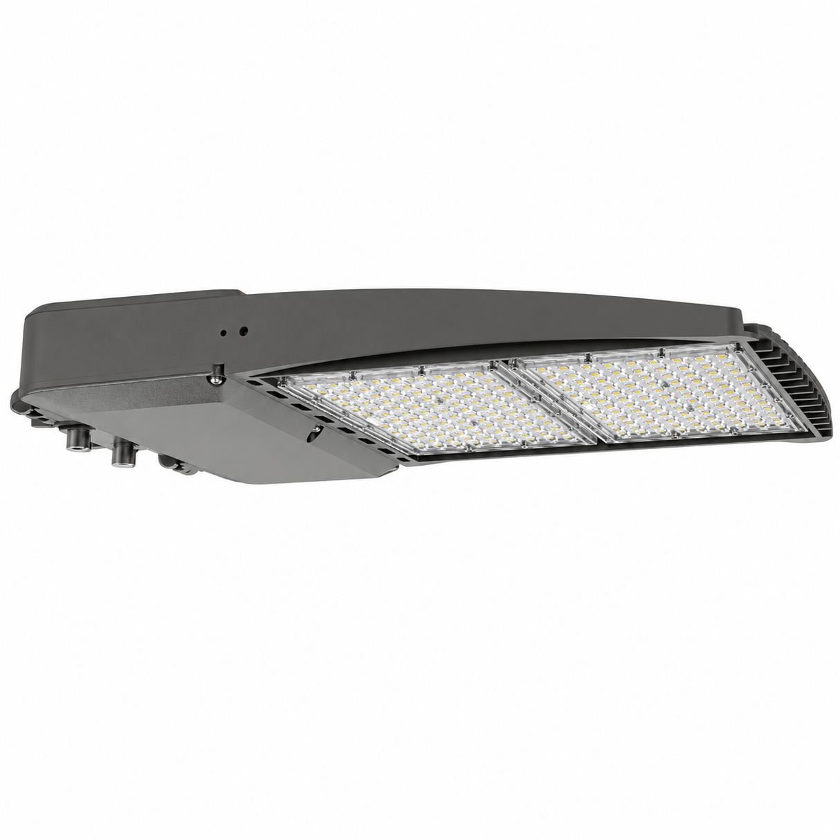 LEDone AL0196 LOC-RGAL-MW(320/350/400/450)MCCT(30/40/50)-T3HV 320/350/400/450W LED Area Light 3000K/4000K/5000K Sensor Ready 277-480V