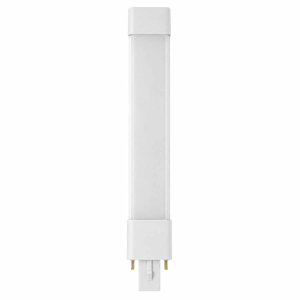 NaturaLED 4669 LED6PL/H/65L/2P/GX23/8C3/AB 6W LED PL Horizontal Plug-In Retrofit Bulb 3000K/4000K/5000K Type A+B GX23 Base 120-277V