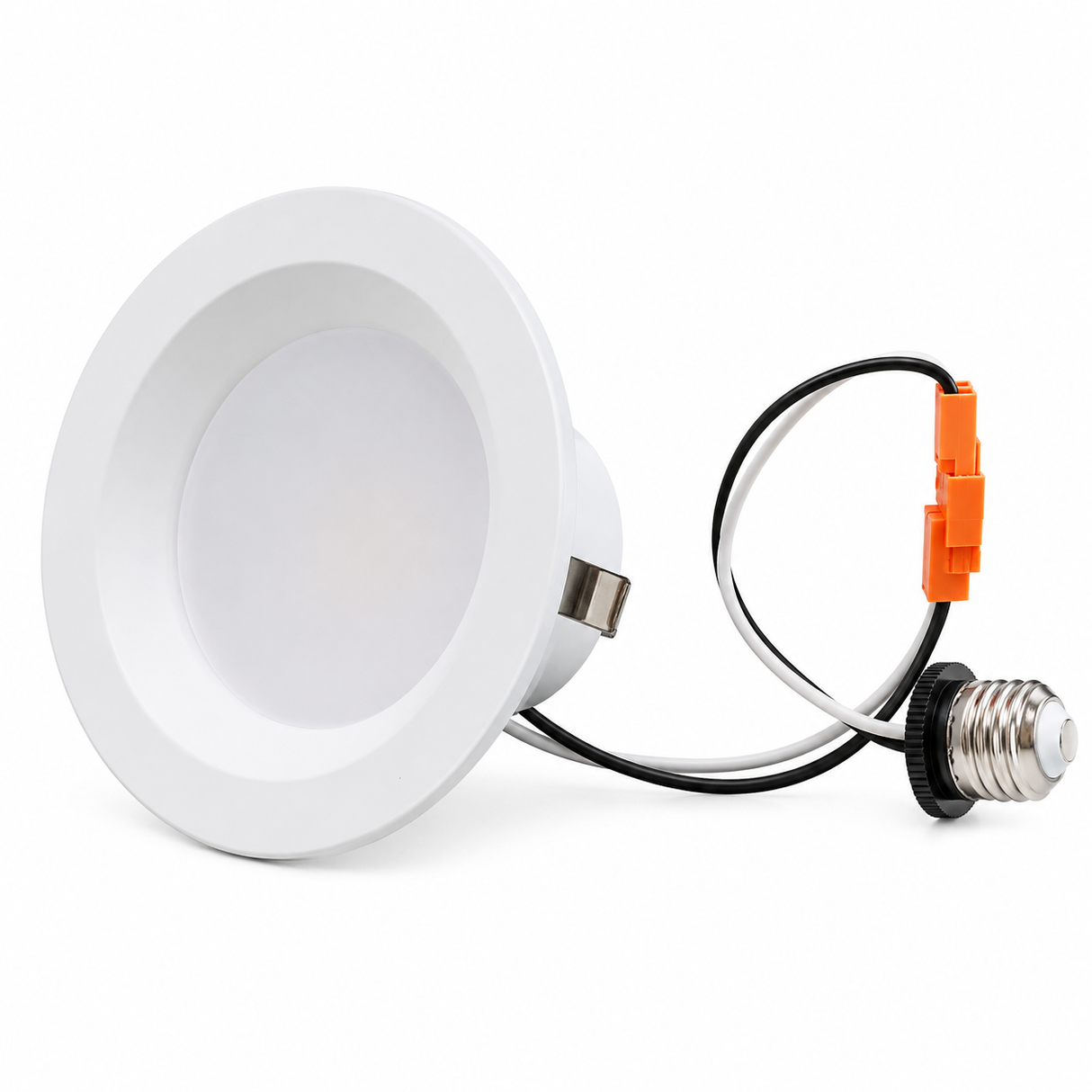 NaturaLED 9524 LED4RL9-55L930 9W 4-Inch Round LED Retrofit Recessed Light 3000K 120V