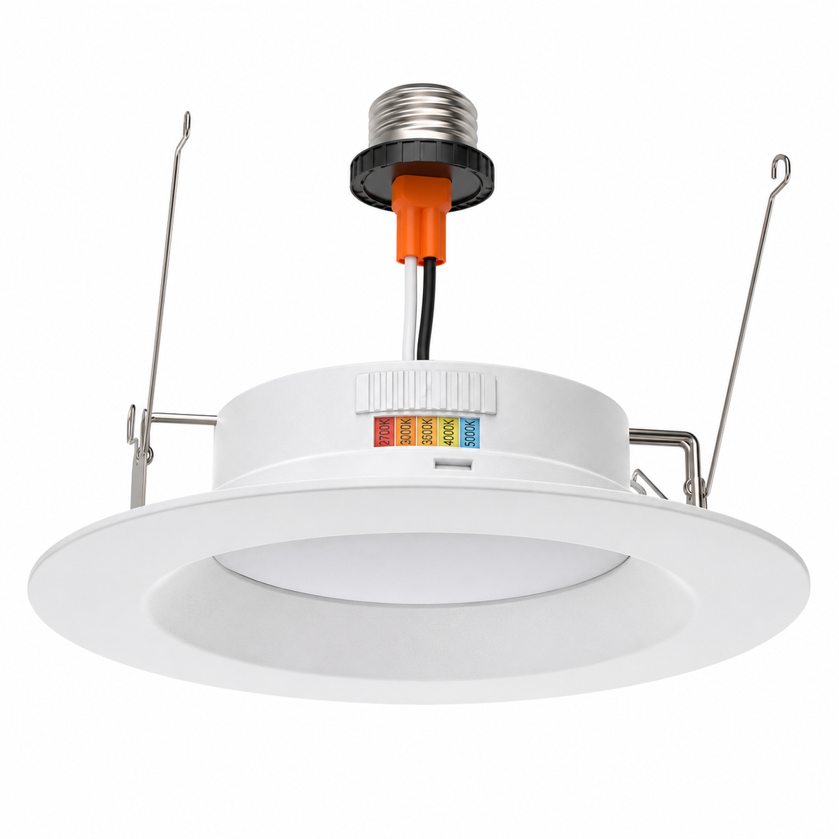 NaturaLED 9782 LED4RL9-75L9CCT5 9W 4-Inch Round LED Retrofit Recessed Light 2700K/3000K/3500K/4000K/5000K 120V