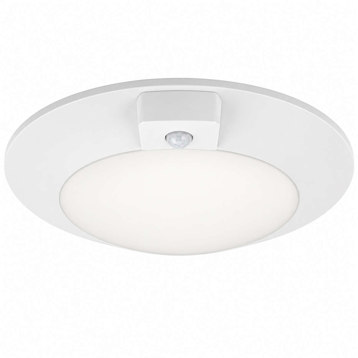 NaturaLED 9769 LED7FMC-105L9CCT5-SEN 15W 7-Inch Round LED Flush Mount Light with Motion Sensor 2700K/3000K/3500K/4000K/5000K 120V
