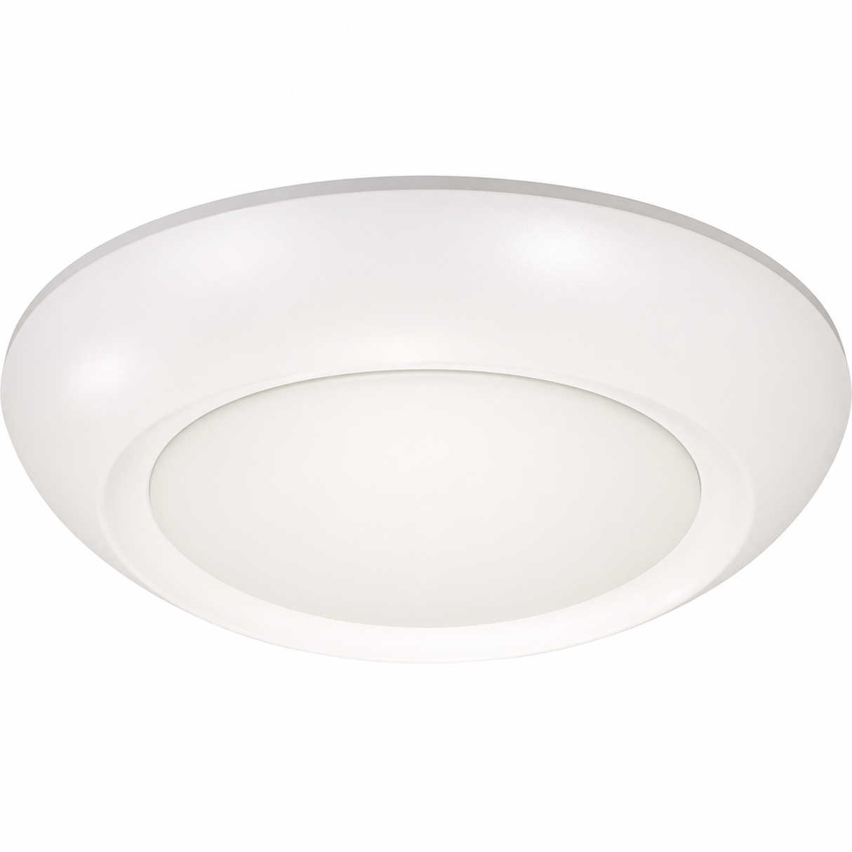 NaturaLED 9522 LED7FMC-96L930 12W 7-Inch Round LED Flush Mount Light 3000K 120V
