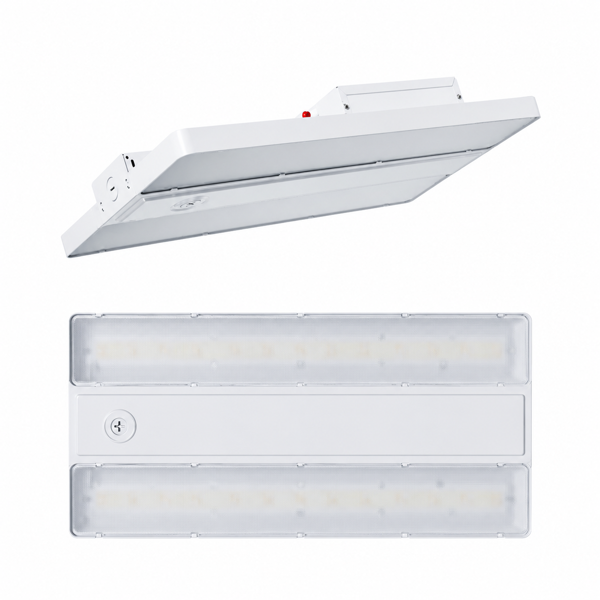 TOPAZ LHB-30L-W-PCS-U 120-160-200W LED Linear Highbay 30-40-50K Controls Ready for PIR Sensor Dimmable 18600-30000lm 120-277V