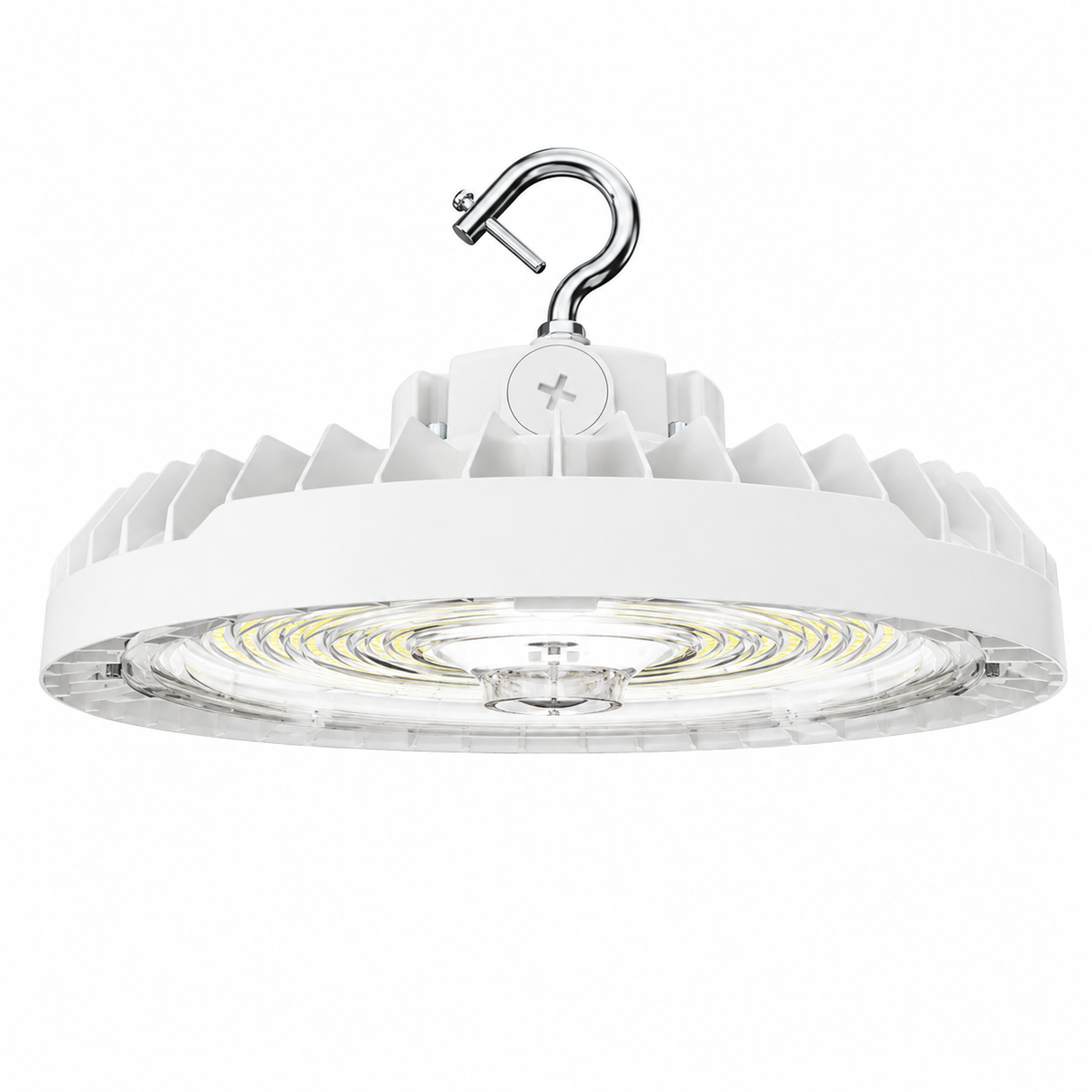 Halco 30402 HRHB-2-LS-CS-U-WH 100-120-150W ProLED Select HoverBay Round Highbay 3500K/4000K/5000K Dimmable  16000-19200-24000lm 120-277V