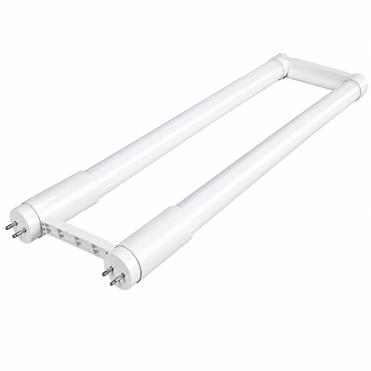 NaturaLED 4614 LED15SWT8U/24FR22/8CCT5AB/UNV 11.5/13/15W 2ft T8 U-Bend LED Tube 30K/35K/40K/50/65K Type A+B Hybrid 120-277V