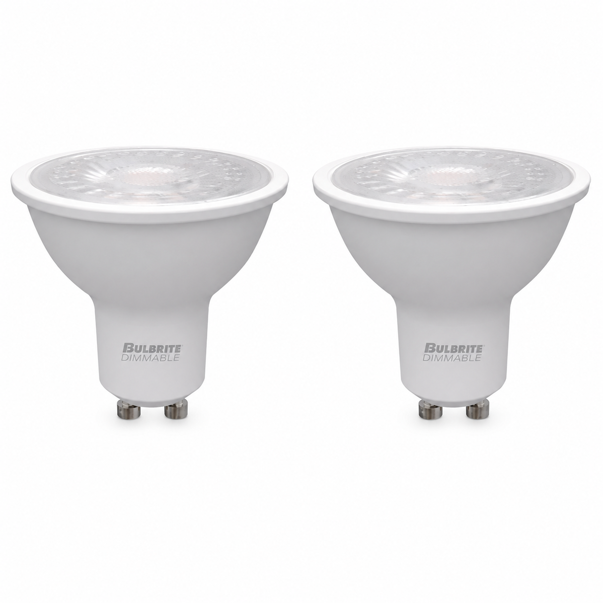 Bulbrite 862952 50W LED PAR16 Flood 90CRI 2700K Dimmable GU10 500 Lumens 120V 2PK